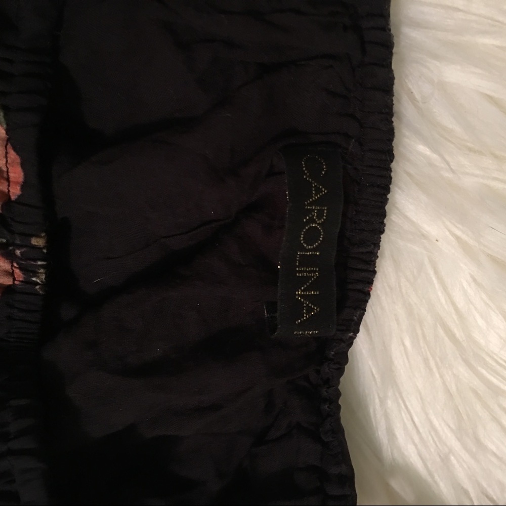 Anthropologie Carolina k floral tassel blouse - Picture 4 of 7